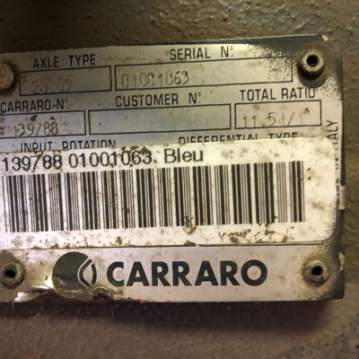 Carraro-Teile für Traktor Carraro, Renault, Case und Deutz